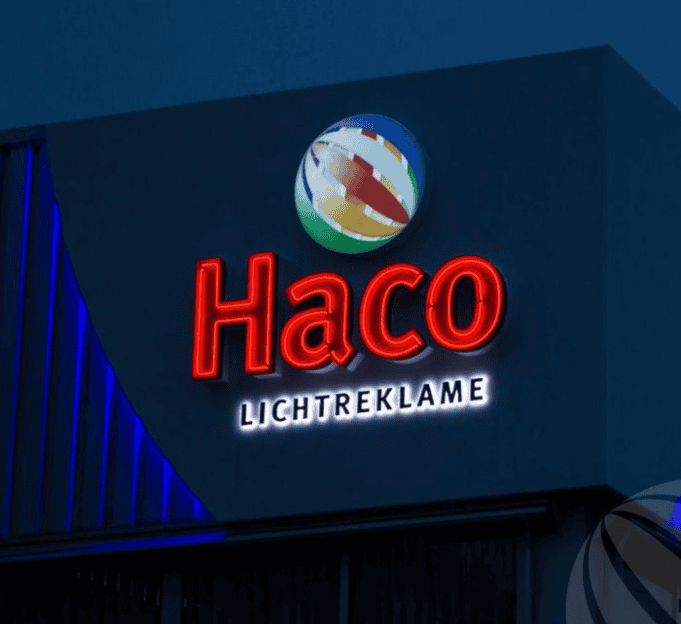 Haco lichtreclame