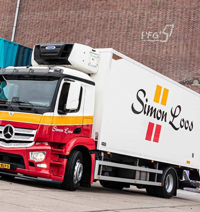 Vrachtwagen Simon Loos